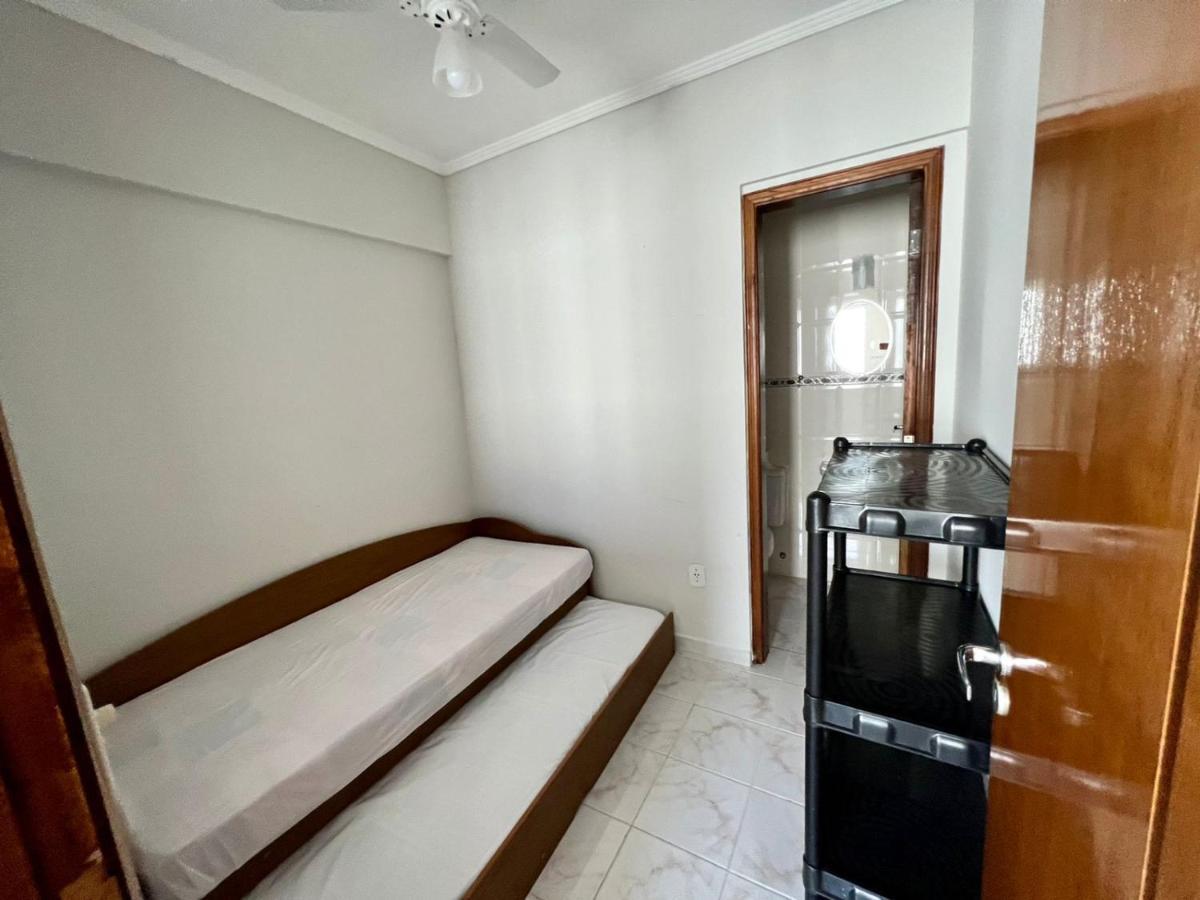 Apartamento Guilhermina De Frente Para O Mar Praia Grande  Exterior foto