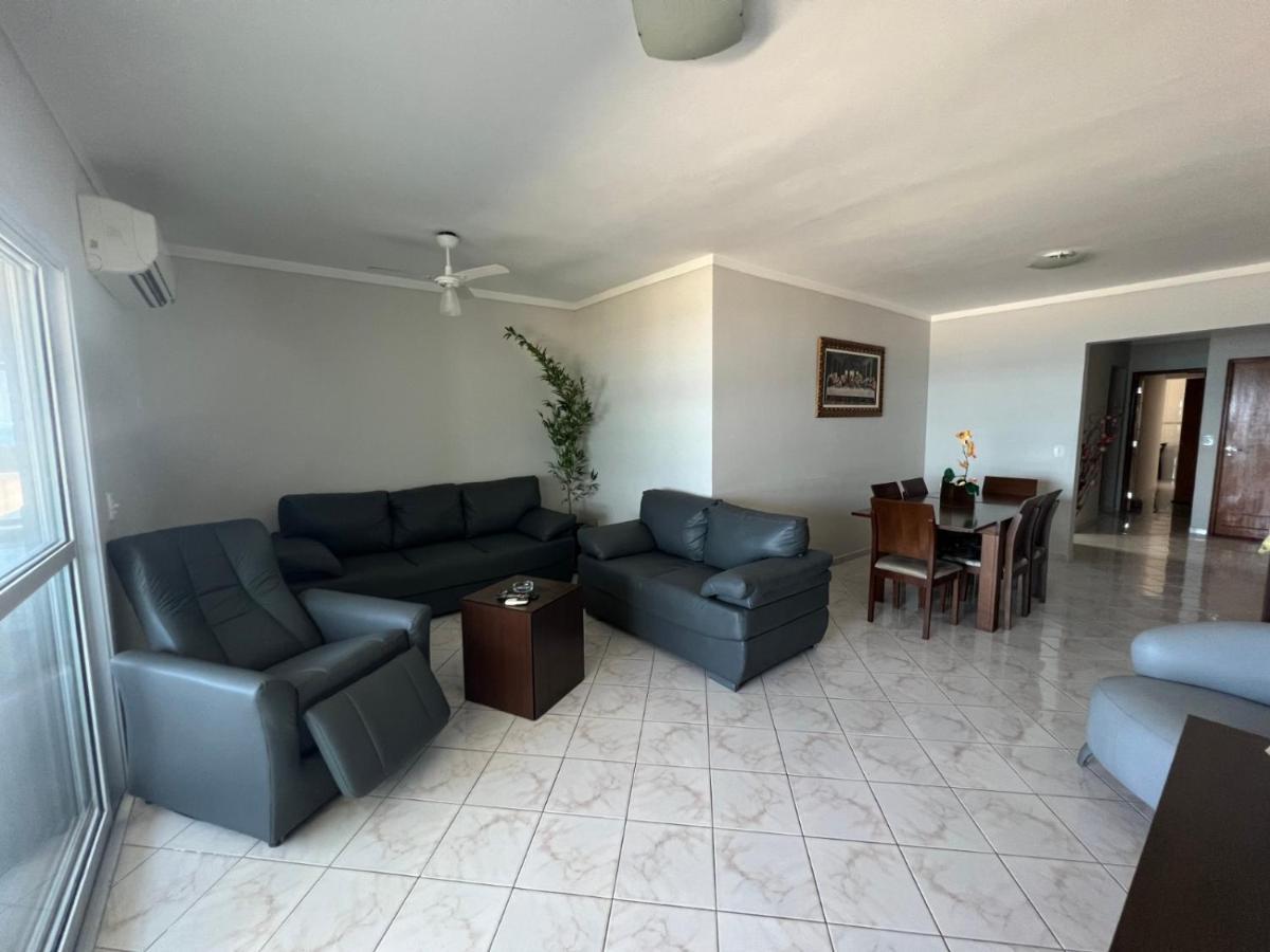 Apartamento Guilhermina De Frente Para O Mar Praia Grande  Exterior foto